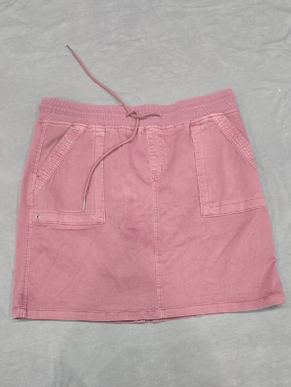 Maurices Dusty Pink Drawstring Pocket Mini Skirt